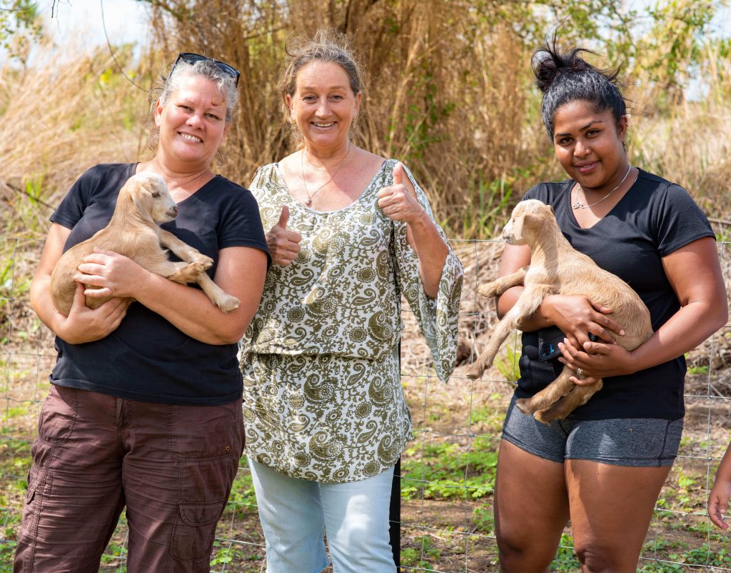 Me Sovu Supporting Female Goat Farmers