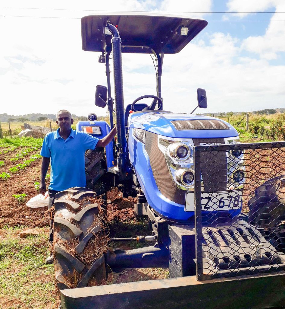 Fiji farmer Hemant Kumar