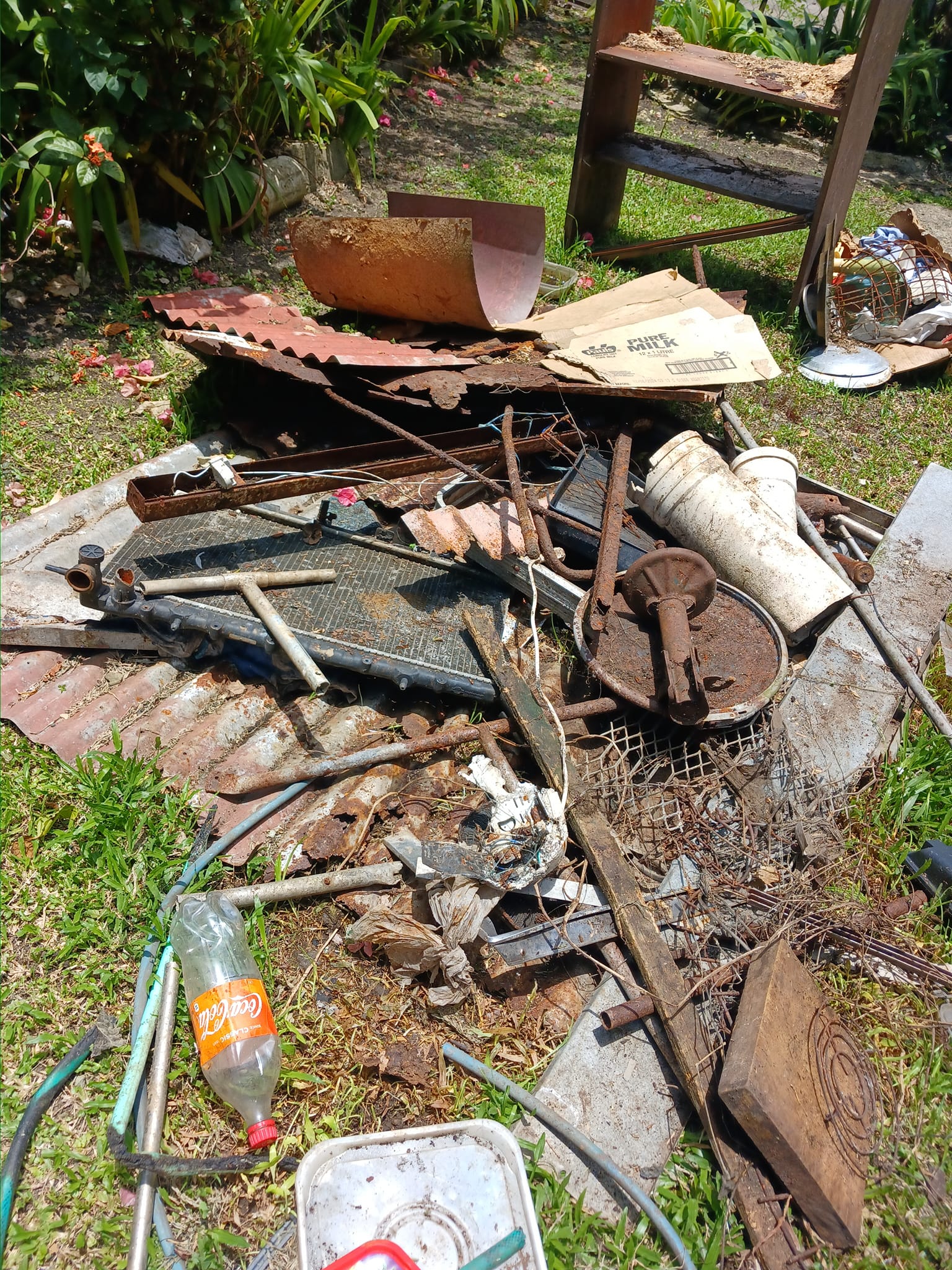 Hardwaste collected in Nadera