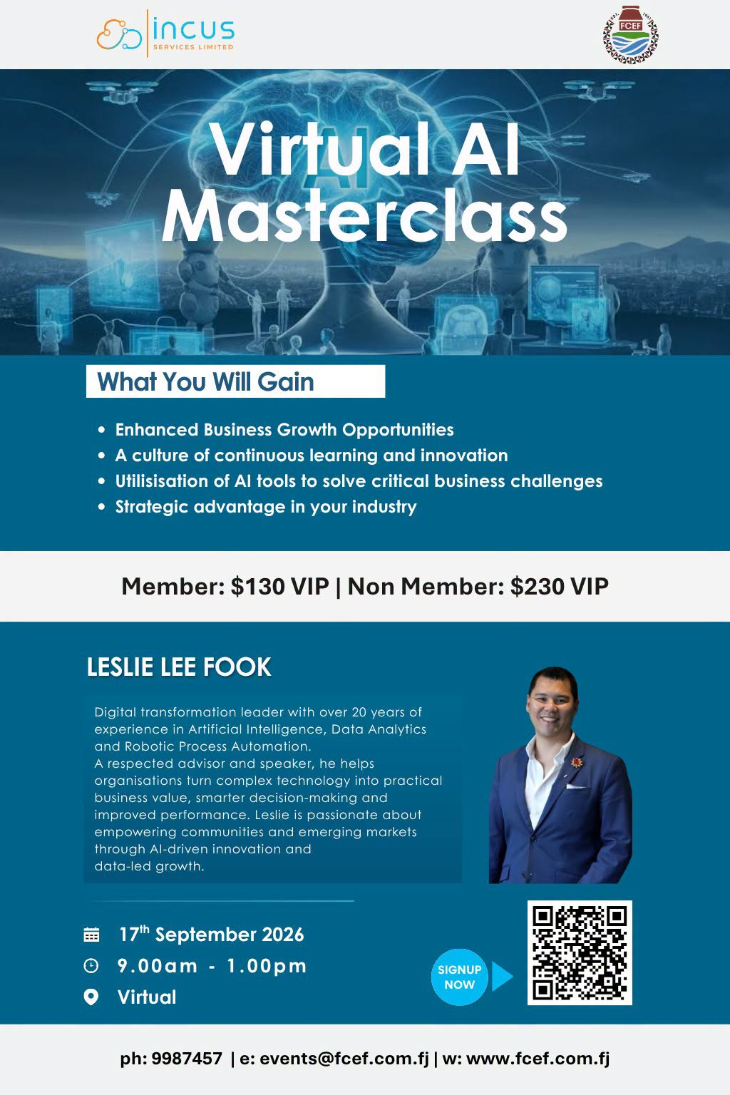 Virtual AI Masterclass